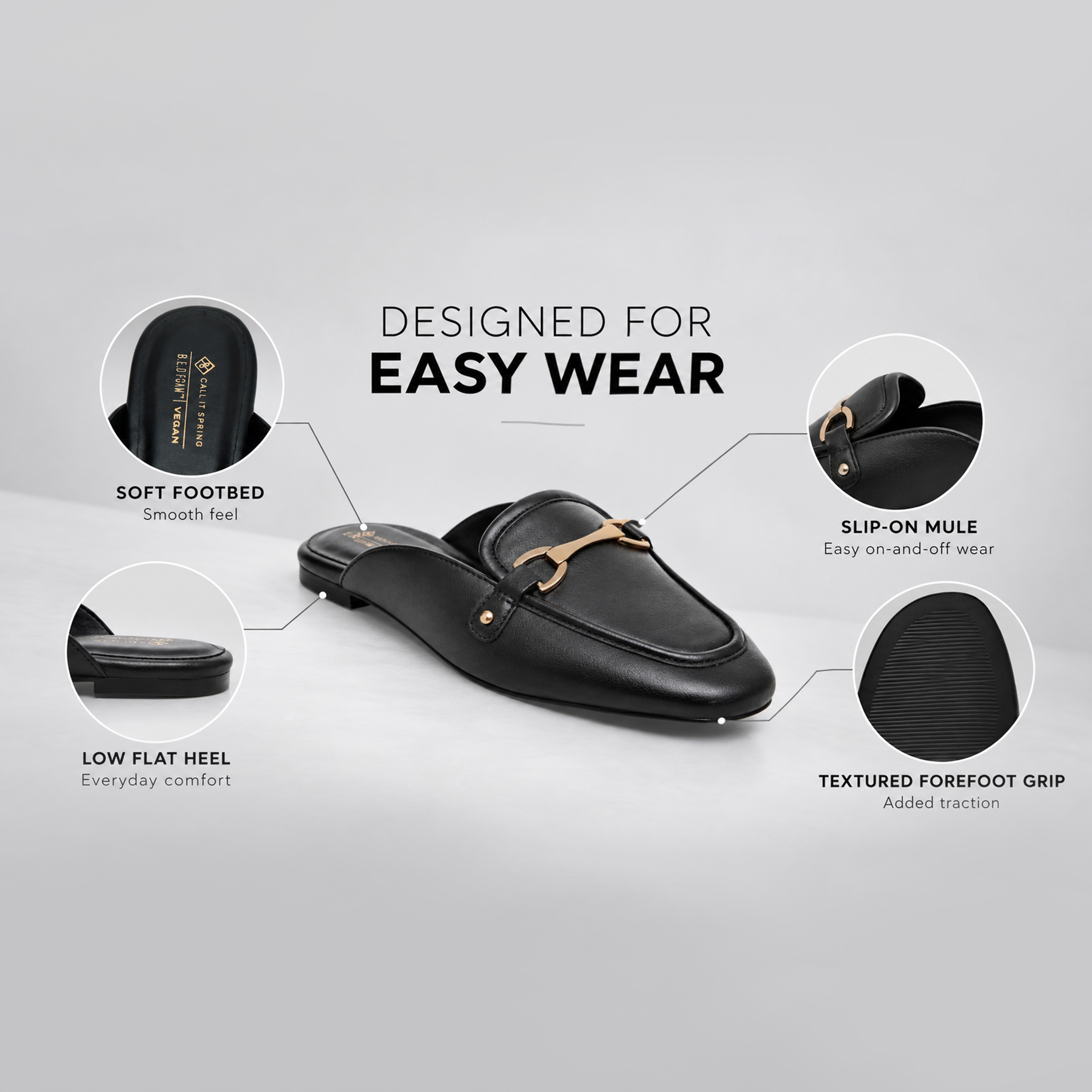 ALYAH BLACK Women Shoes image number 4